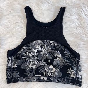 Kensie Performance sports bra floral